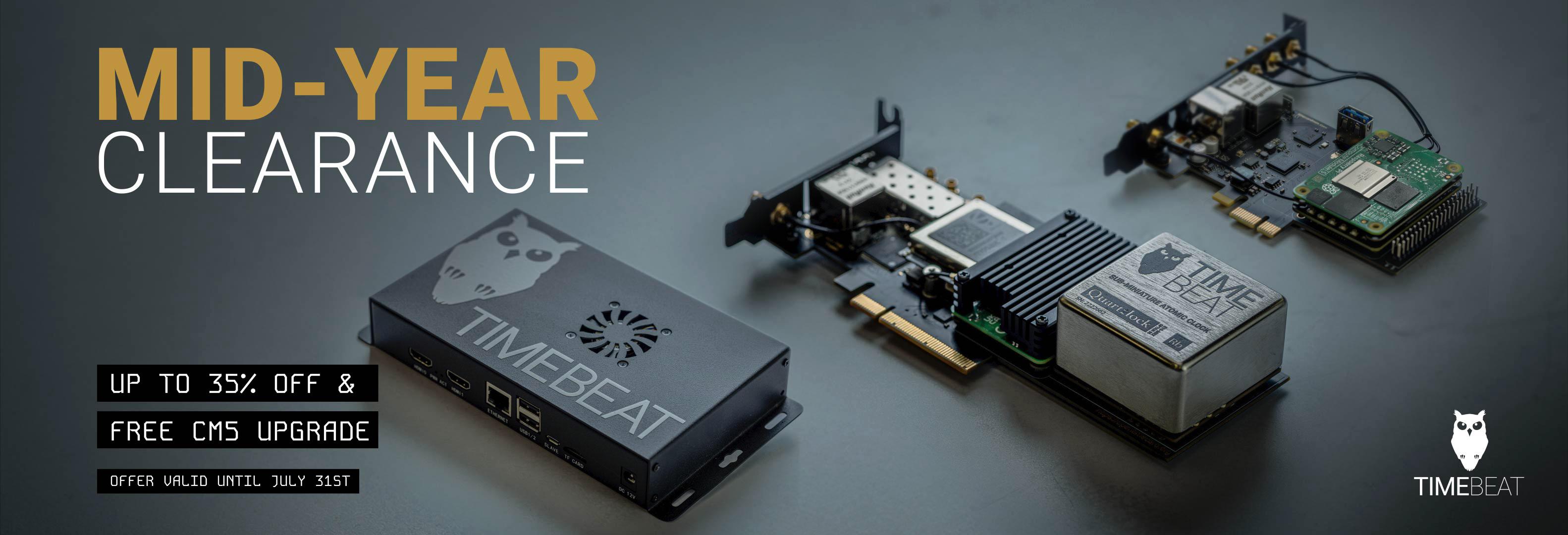 Timebeat Mid Season Clearance