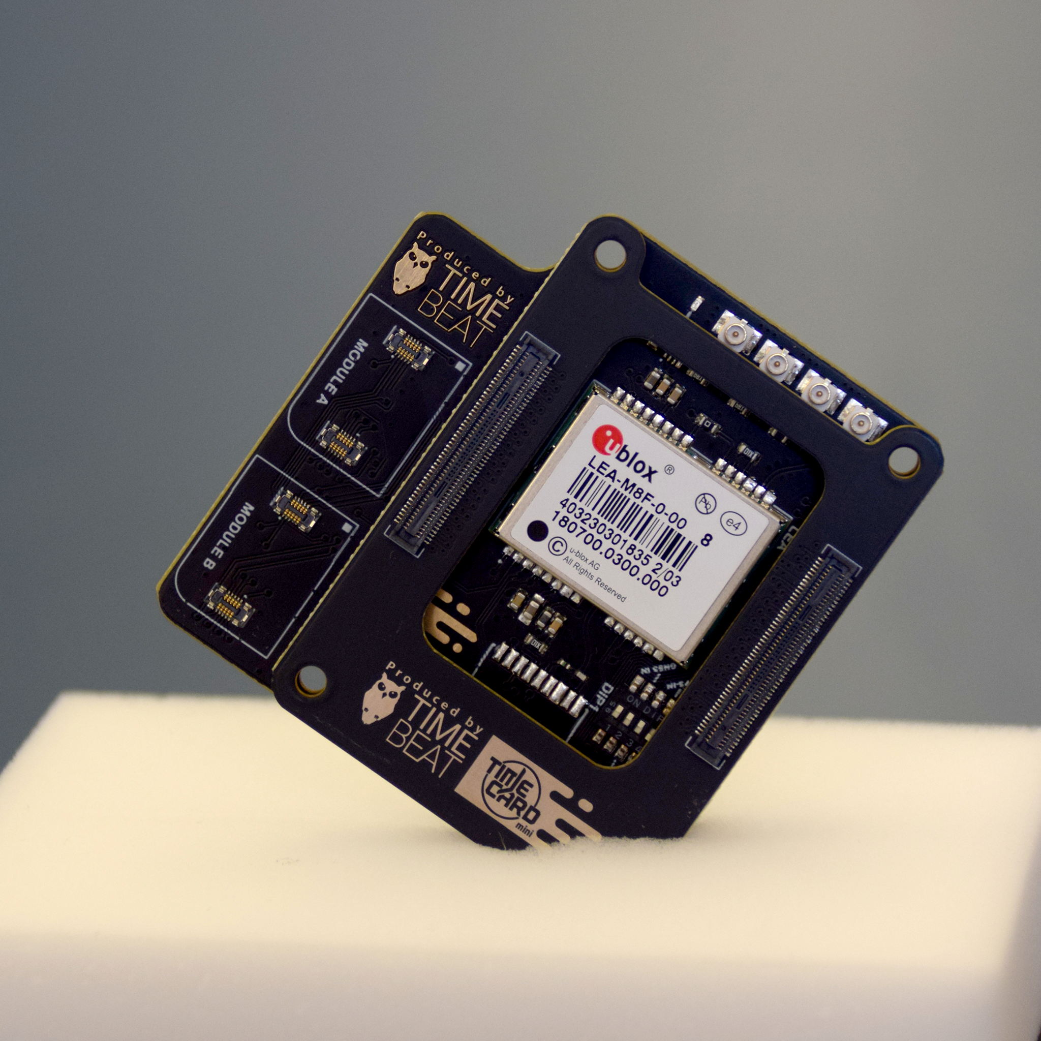 Timebeat GNSS Module for Raspberry Pi CM4. Enterprise grade GPS, GNSS, Beidou, Galileo Satellite time and position