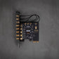 PPS Frequency Distribution Card, frequency distribution card long bracket top down
