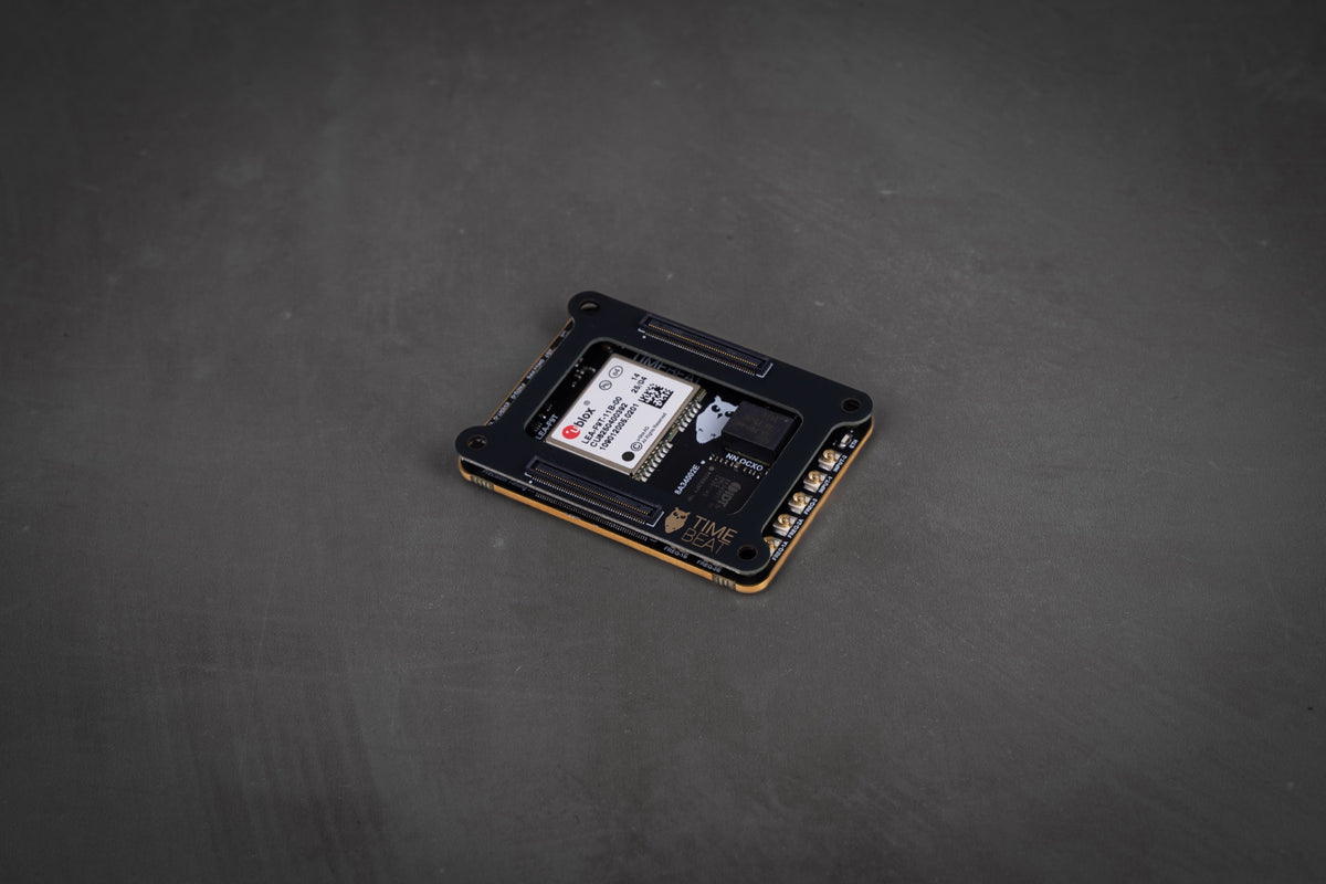 Open Timecard Mini - Precision Timing, open timecard mini precision timing module with riser only hero