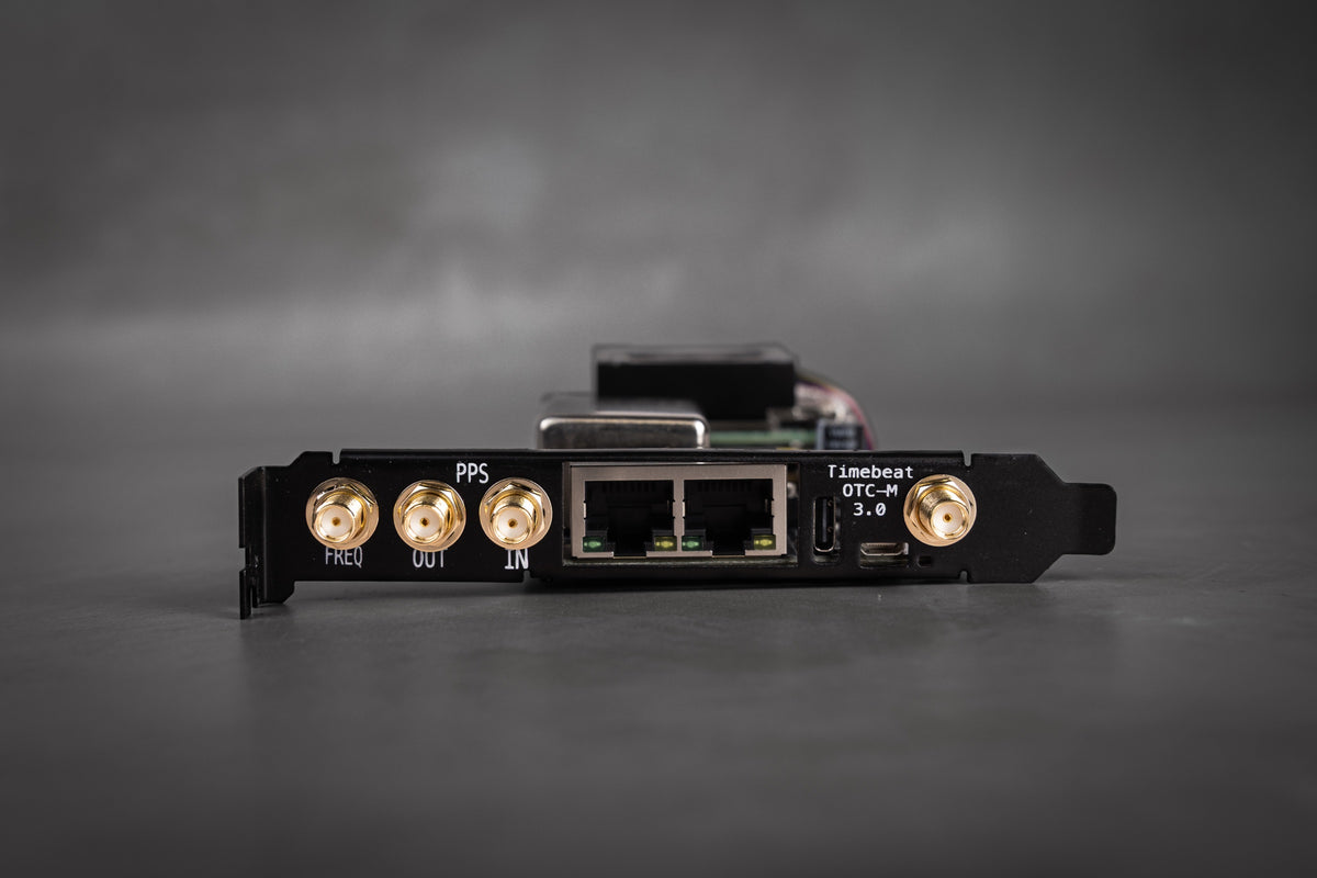 Open Timecard Mini 3.0, open timecard mini precision timing module long bracket front