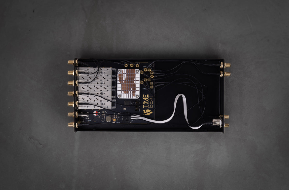 Open Time Node WR (Single unit), single white rabbit node open top top down