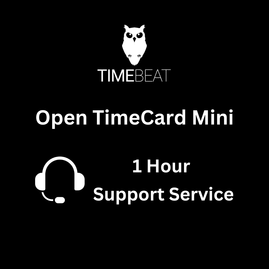 Open TimeCard Mini 1 Hour Support Service