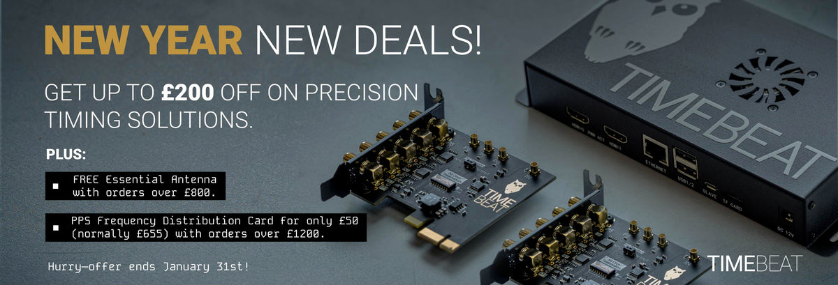 Timebeat The Timebeat Store - Ultimate Solution for Time Synchronisation