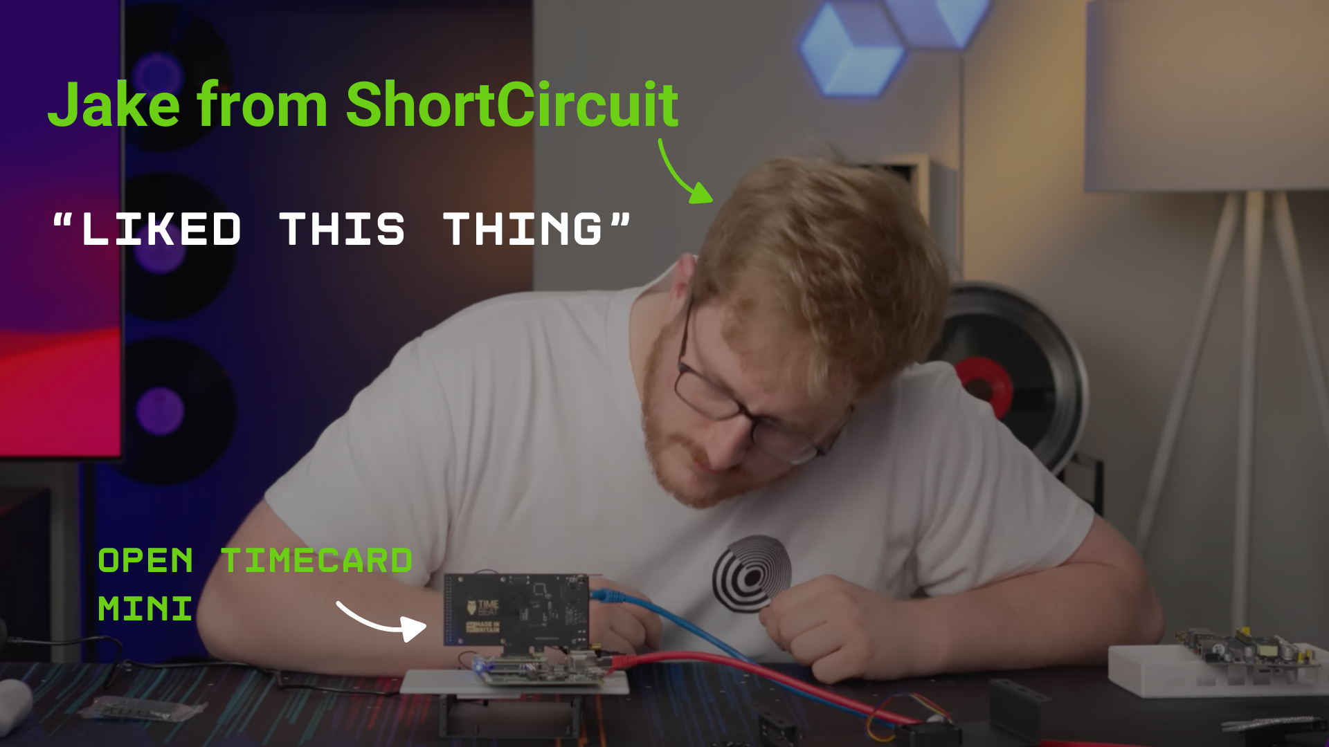 Load video: Jake from ShortCircuit &quot;liked this thing&quot;