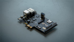 CM4 PCIe IO board for Open Timecard Mini (Raspberry Pi and alternative clones)