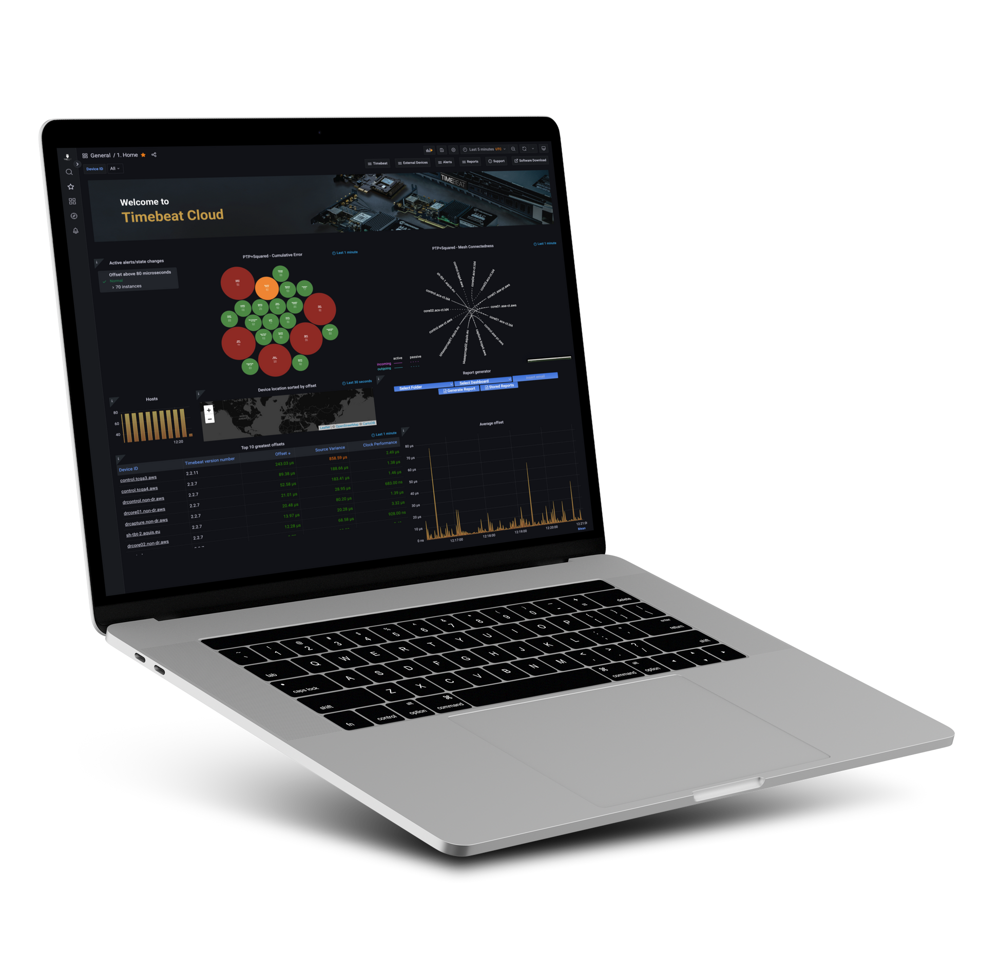 Sync Insight on laptop